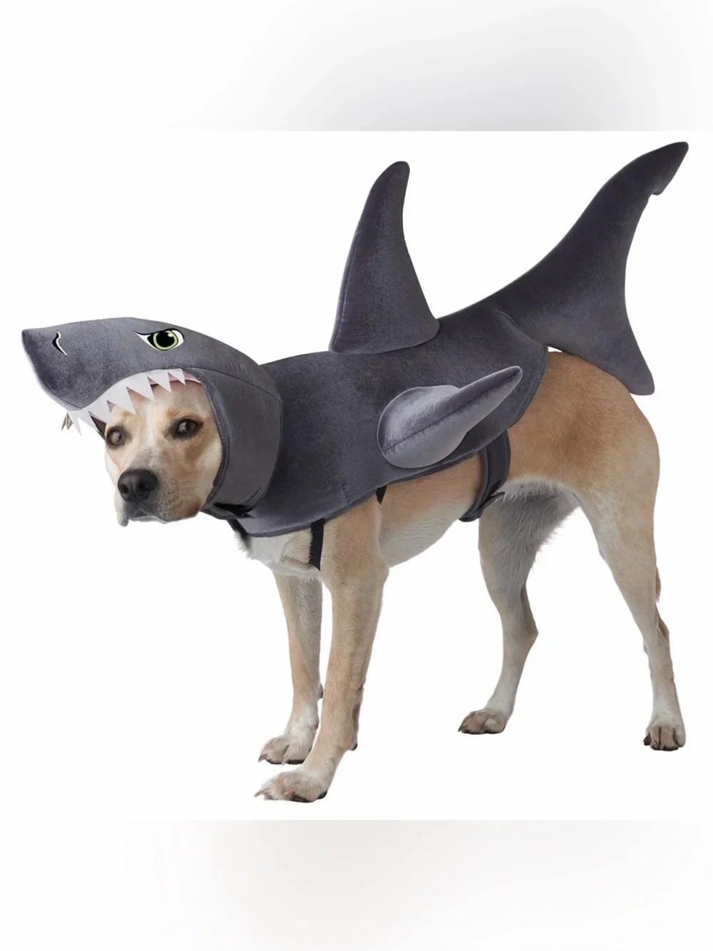 Shark Novelty “The Great White Bark” Dog Costume